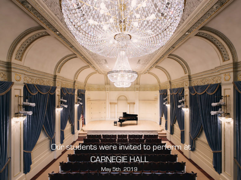 Carnegie Hall New York, 2019