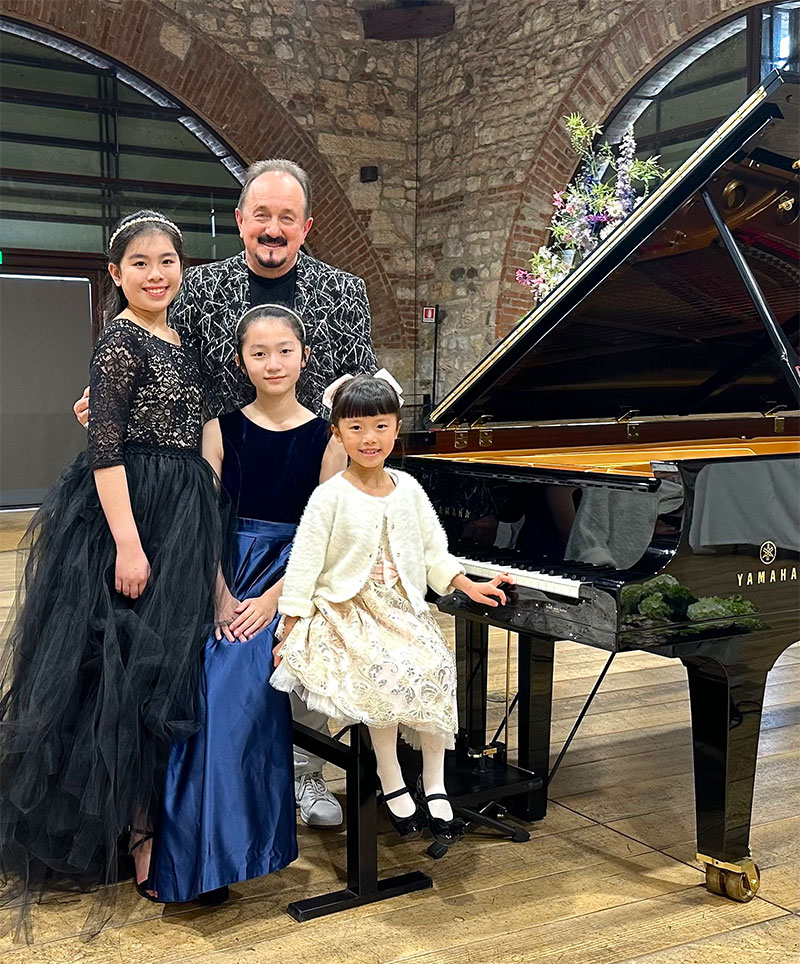 Winers of International Amadeus Piano Competition, Italy 2023